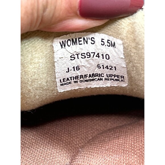 Sperry Womens Memory Foam Tan & Gold Boat Shoes Size 5.5 - Picture 8 of 8